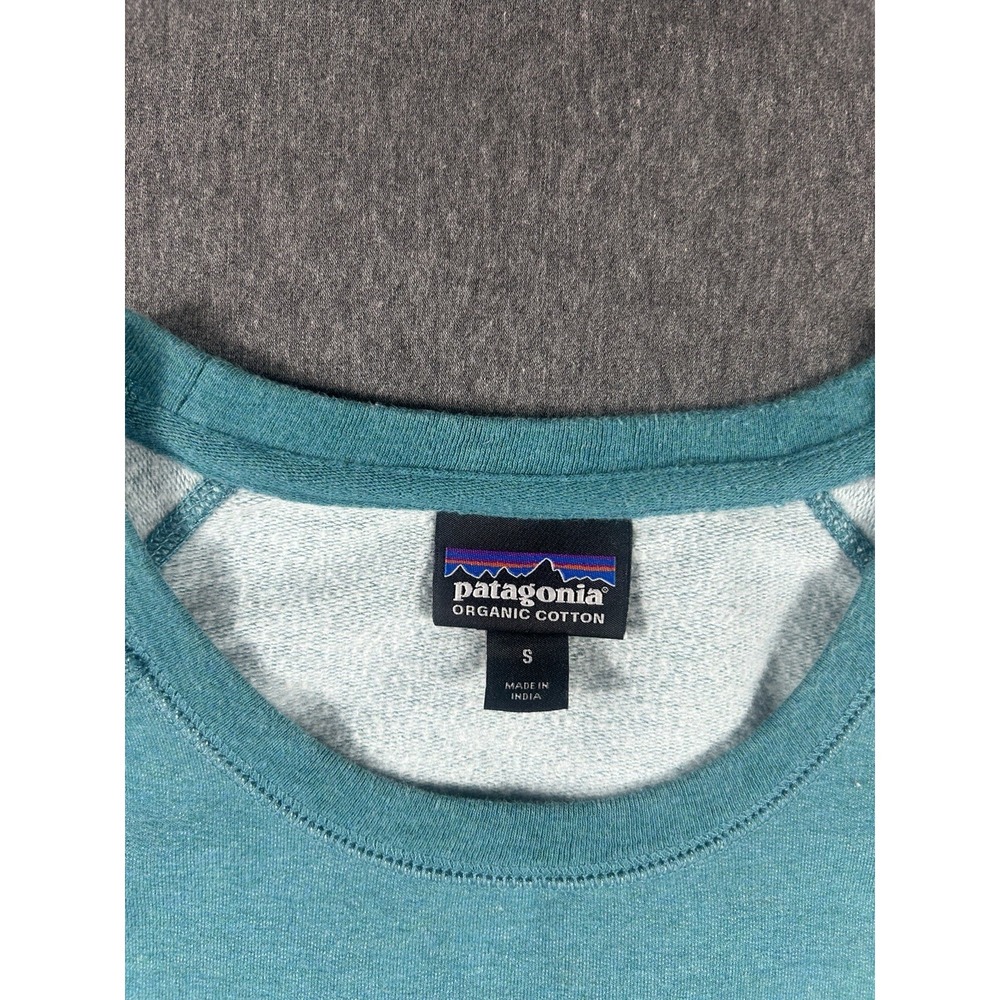Patagonia Flying Fish Midweight Crewneck Organic Cotton Sweatshirt S - Picture 2 of 8